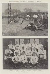 Internationaler Fußball, England gegen Wales